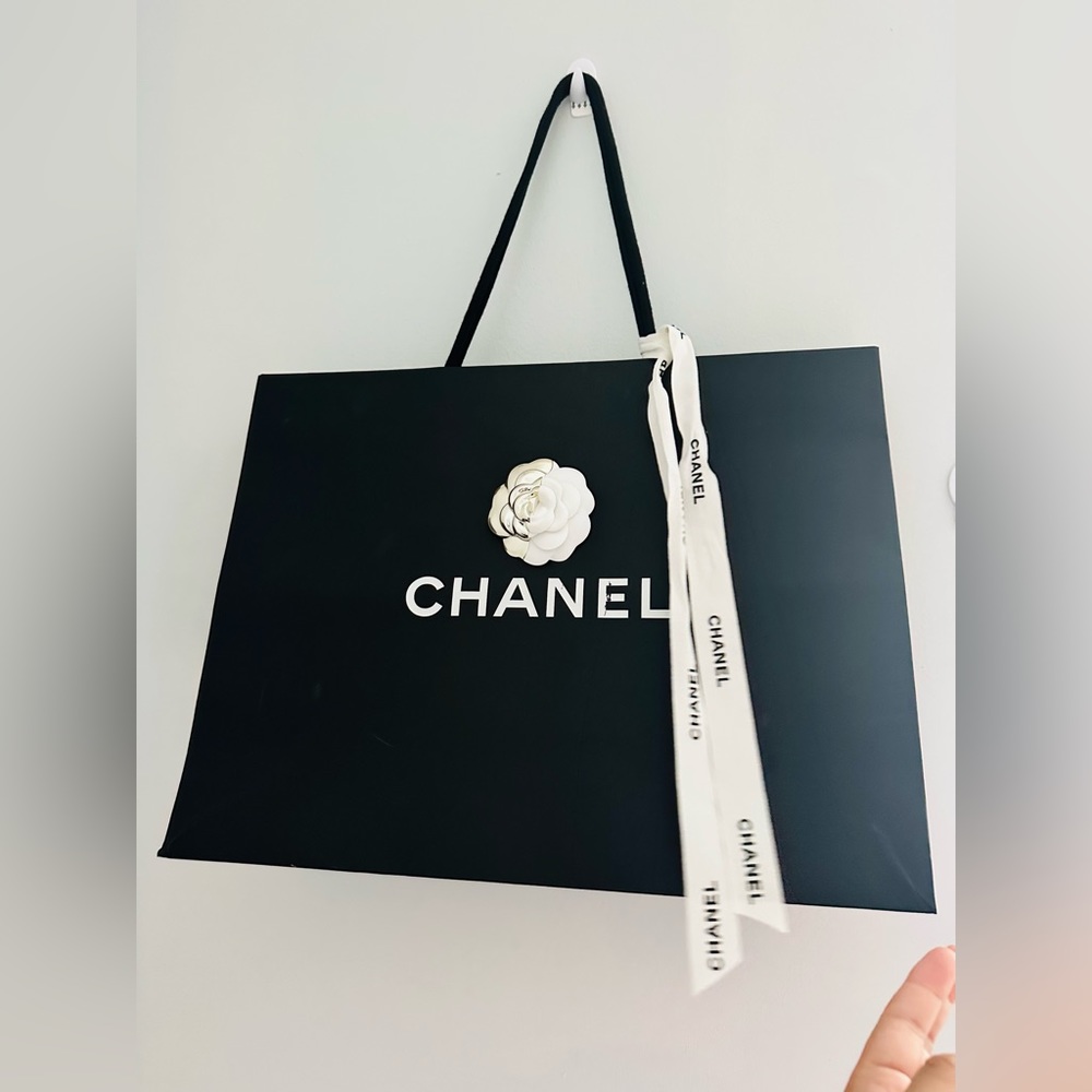 Chanel Authentic Shopping Paper Gift Bag